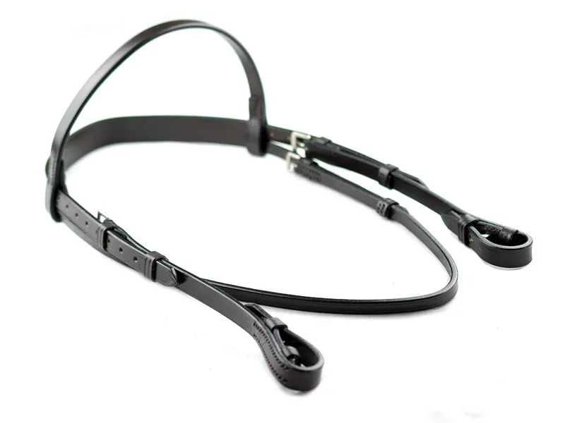 Dever Ascot Headstall 1/2In Black